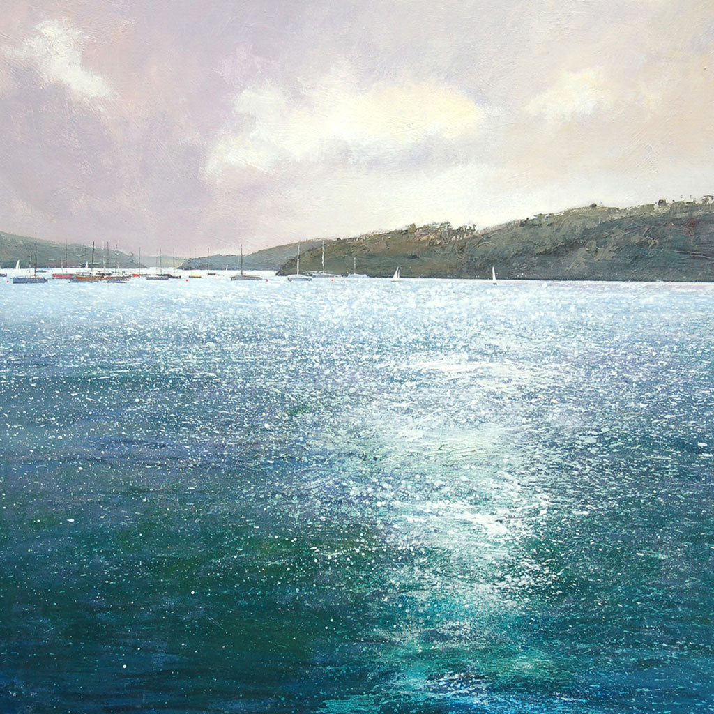 CC062 Moored Boats, Helford River